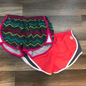 2 pairs of workout shorts!